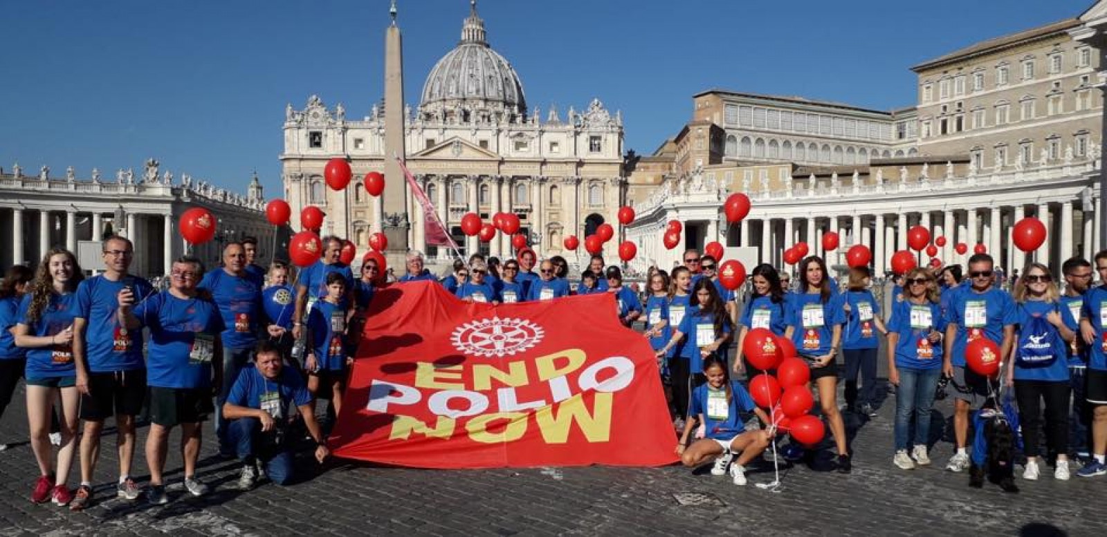 Gallery - Rome Half Marathon via Pacis - END POLIO NOW